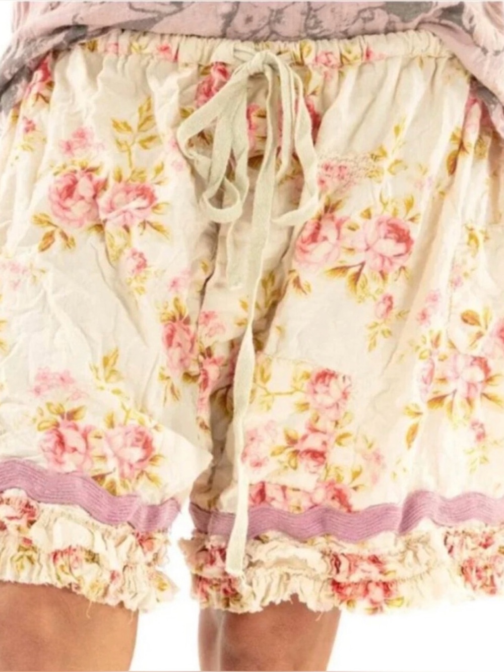 Magnolia Pearl Khloe Floral Shorts Molly Bloomers OS